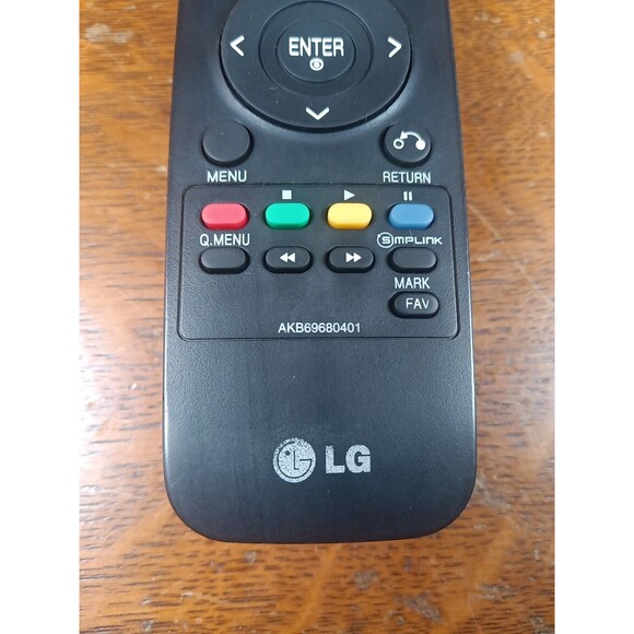 LG AKB69680401 Remote for TV Tested Working - Picture 2 of 4